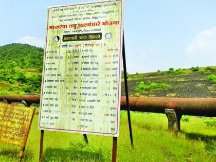 Dam of leakage from sugar dam, inspecting dam by officials | साखरपा धरणातून गळतीमुळे धोका, अधिकाऱ्यांकडून धरणाची पाहणी