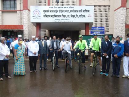 In the spirit of National Sports Day at Sinnar College | सिन्नर महाविद्यालयात राष्ट्रीय क्रीडा दिन उत्साहात