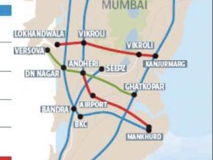 Thane: A new year to spread the network of 335kms of Metro rail network costing 1.5 lakh crores! | ठाणे-मुंबईत दीड लाख कोटी खर्चून ३३५ किमी धावणाऱ्या मेट्रोचे जाळे पसरवण्याचा नूतन वर्ष संकल्प