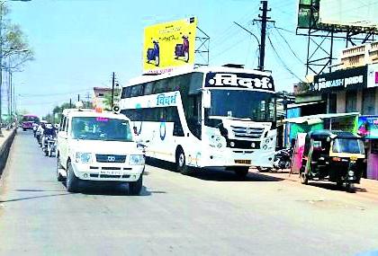 Even after 'you-turn' the traffic conditions were 'like' | ‘यू-टर्न’नंतरही वाहतूक परिस्थिती ‘जैसे थे’च