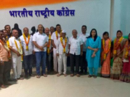 Cloth P.S. Member Rajendra Patil joined the Congress party | कापडणे पं.स. सदस्य राजेंद्र पाटील यांनी कॉंग्रेस पक्षात केला प्रवेश Cloth P.S. Member Rajendra Patil joined the Congress party | कापडणे पं.स. सदस्य राजेंद्र पाटील यांनी कॉंग्रेस पक्षात केला प्रवेश