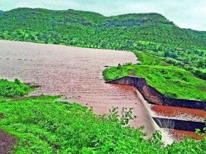 Three dams paid 5 percent | तीन धरणे १०० टक्के भरली