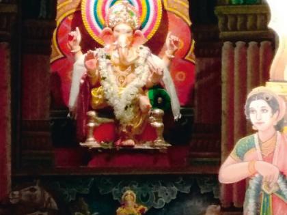  'Ek Gaav Ek Ganapati' for 84 years in Savargaon | सावरगावात ८४ वर्षांपासून ‘एक गाव एक गणपती’