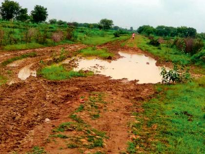 Such a system of vehicles on the Brahmapuri-Nagbhid road | ब्रह्मपुरी-नागभीड रस्त्यावर वाहनांची ऐसीतैसी