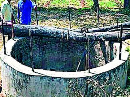 All time to complete the wells | विहिरी पूर्ण करण्यासाठी लगबग