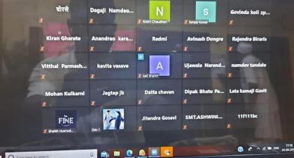 Seminars on online and offline education | आॅनलाईन व आॅफलाईन शिक्षणावर चर्चासत्र Seminars on online and offline education | आॅनलाईन व आॅफलाईन शिक्षणावर चर्चासत्र