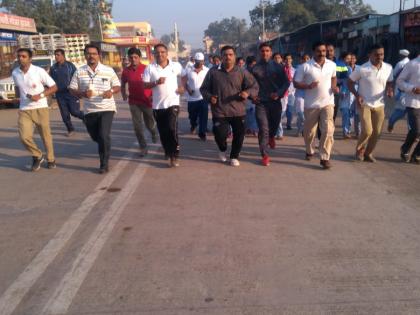  Spontaneous response to the Run for Unity | रन फॉर युनिटी ला उत्स्फूर्त प्रतिसाद