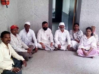 Congress's stance to protect Adivasi Bhill community's cemetery: Request for Tehsildars and Chiefs | आदिवासी भिल्ल समाजाची दफनभूमी वाचवा कॉँग्रेसचा ठिय्या : तहसीलदार व मुख्याधिकाऱ्यांना निवेदन