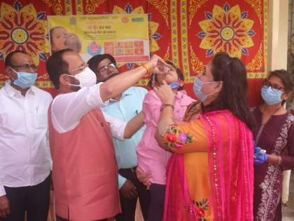 Pulse polio vaccination to all children up to five years of age in Thane | ठाण्यात पाच वर्षापर्यतच्या सर्व बालकांना पल्स पोलीओ लसीकरण