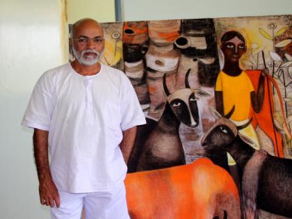 'Rustic Rhapsody' appeals to art lovers | 'रस्टिक ऱ्हाप्सोडी'चे कलाप्रेमींना आकर्षण