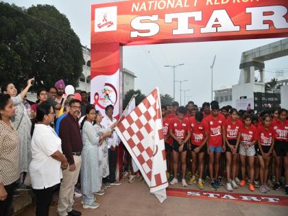 Enthusiastic response to the National Red Run 2023, with over 157 runners taking part in the marathon | राष्ट्रीय रेड रन २०२३ ला उत्स्फूर्त प्रतिसाद, १५७ पेक्षा जास्त स्पर्धकांचा मॅराथोनमध्ये भाग