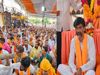Now the battle is over; will reach Mumbai on August 29... manoj jarange Patil's warning to the government | आता आरपारची लढाई; 29 ऑगस्टला मुंबई गाठायची अन्...जरांगे पाटलांचा सरकारला इशारा Now the battle is over; will reach Mumbai on August 29... manoj jarange Patil's warning to the government | आता आरपारची लढाई; 29 ऑगस्टला मुंबई गाठायची अन्...जरांगे पाटलांचा सरकारला इशारा