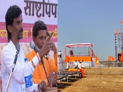 Manoj Jarange's rally planning, big meeting in 100 acres | मनोज जरांगे यांच्या सभेचे नियोजन, १०० एकरांत विराट सभा