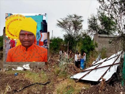 Youth killed, one injured by lightning in Gangapur taluka; Three animals died | गंगापूर तालुक्यात वीज पडून तरुणाचा मृत्यू, एक जखमी; तीन जनावरे दगावली