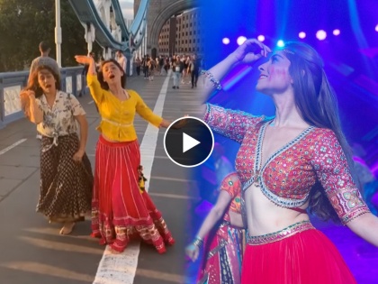 Tamasha Live sonalee kulkarni and phulawa khamkar dance on tower bridge of london |  रंग लागला, तुझा छंद लागला...! लंडनच्या ब्रिजवर सोनाली कुलकर्णी व फुलवा खामकरचा अफलातून डान्स