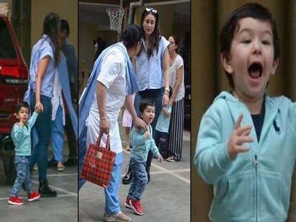 OMG ...! kareena-kapoor-khan-on-taimur-doll-my-son-is-not-like-that | OMG...! तैमूर फोटोग्राफर्सना पलटून देतो हे उत्तर, खुद्द करीना कपूरने केला खुलासा