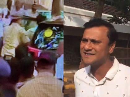 Sandip Deshpande Spotted Video: Disappeared from Raj Thackeray's house, appeared there today; Sandeep Deshpande on Shivteerth | Sandip Deshpande Spotted Video: राज ठाकरेंच्या घराबाहेरून गायब झाले, आज तिथेच प्रकटले; संदीप देशपांडे शिवतीर्थवर