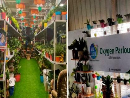 Oxygen Parlor in Thane Station; Pure air will provide 2 types of plants | ठाणे स्थानकात ऑक्सिजन पार्लर; १८ प्रकारची झाडे पुरवणार शुद्ध हवा