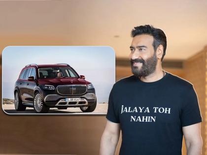 ajay devgan brought mercedes maybach gls600 worth more than 3 crores | Ajay Devgan : अजय देवगणने खरेदी केली ब्रँड न्यू मर्सिडीज मे-बॅक, किंमत ऐकून थक्क व्हाल