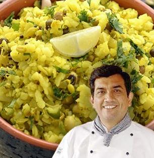 पोहे जास्त पौष्टिक आणि चविष्ट होण्यासाठी शेफ संजीव कूपर सांगतात खास रेसिपी, नाश्त्याची वाढेल रंगत