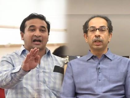 BJP MLA Nitesh Rane letter to CM Uddhav Thackeray regarding unauthorized construction in Mumbai | सिंहासनावर आंधळा धृतराष्ट्र बसला असेल तर...; नितेश राणेंचा मुख्यमंत्र्यांना टोला