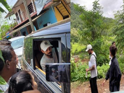 Virat kohli and Anushka sharma inspected the work of 'Farm House' at Alibaug | विराट आणि अनुष्काने केली अलिबाग येथील ‘फार्म हाऊस’च्या कामाची पाहणी