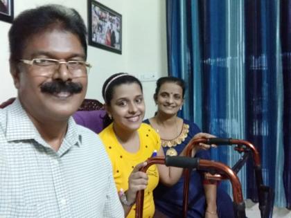 Four surgeries after 11th, overcoming cancer, Anisha gets 86% in HSC | 11 वी नंतर चार शस्त्रक्रिया, तरीही कॅन्सरवर मात करत अनिषाने मिळवले 86 %