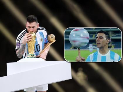 Argentina wins World Cup 2022: Twitterati cast Akshay Kumar in Messi biopic | Akshay Kumar : मेस्सीचं स्वप्न साकार, अचानक चर्चेत आला 'खिलाडी' कुमार; नेटकऱ्यांनी ठरवून टाकलं अक्षयच्या सिनेमाचं नाव