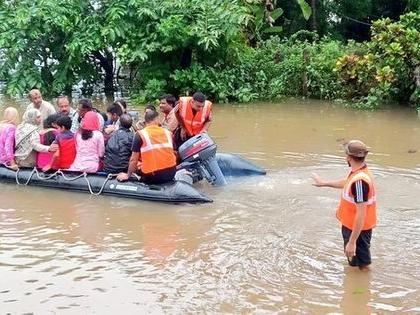 380 animals swept away in floods; 15,000 hens go missing | Solapur Flood; महापुरात वाहून गेली ३८० जनावरे; १५ हजार कोंबड्या बेपत्ता