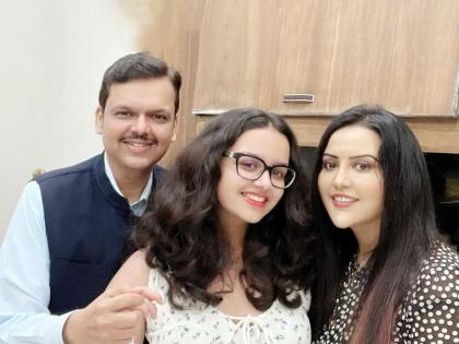 Amruta Fadnavis Devendra Fadnavis Daughter Divija Birthday Share special post | Amruta Fadnavis : “द लव्ह ऑफ माय लाईफ...”, अमृता फडणवीस यांची लेकीसाठी खास पोस्ट