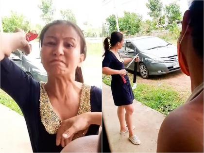 Thailand Woman attacks couple with sword after they refuse to have relation | एकाच रिलेशनशिपमध्ये होते पती, पत्नी आणि 'ती', चौथ्याची झाली एन्ट्री अन्...! VIDEO कॅमेऱ्यात कैद