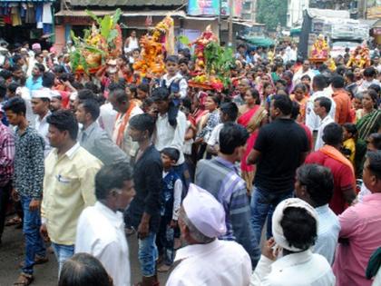 Excitement of Kanumamat in the district | जिल्ह्यात कानुमातेचे उत्साहात विसर्जन Excitement of Kanumamat in the district | जिल्ह्यात कानुमातेचे उत्साहात विसर्जन