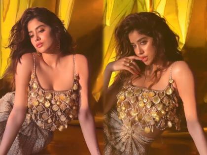 Janhavi Kapoor shared bold video of photoshoot goes viral on internet | बॅकलेस टॉपमध्ये जान्हवी कपूरने दिल्या बोल्ड पोज, व्हिडीओ बघून फॅन्सची उडाली झोप