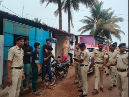 Kolwal police combing operation, 101 persons detained | कोलवाळ पोलिसांचे कोम्बिंग ऑपरेशन, १०१ व्यक्तींना ताब्यात घेतले