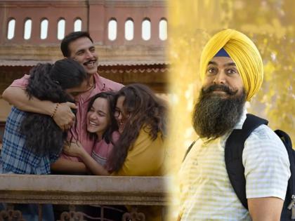 aamir khanLaal Singh Chaddha akshay kumar raksha bandhan getting no audience shows cancelled | प्रेक्षकच रूसले, बॉलिवूडची बत्ती गुल! 6 दिवसांत ‘लाल सिंग चड्ढा’, ‘रक्षाबंधन’चे 30 टक्के शो रद्द 