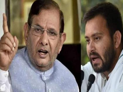 sharad yadav says tejashwi yadav in leader opposition | बिहारच्या मुख्यमंत्रीपदासाठी तेजस्वी यांनाच शरद यादवांची पसंती