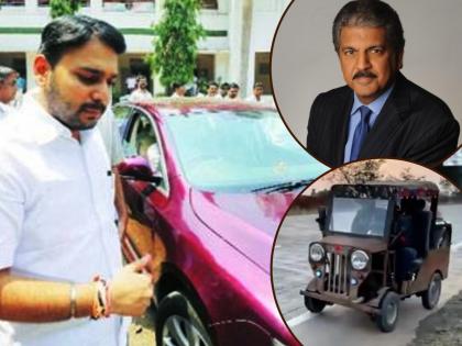 After Anand Mahindra, also appreciation from the ministers vishwajeet kadam, big prize to Datta Lohar owner of jugad jipsy car | आनंद महिंद्रांनंतर मंत्रीमहोदयांकडूनही कौतुक, दत्ता लोहारांना दिलं मोठं बक्षीस