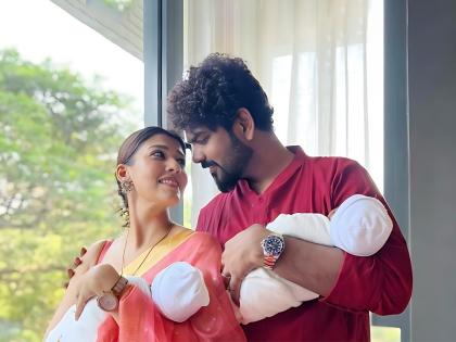 Nayanthara Finally Revealed Her Twins Boys Name On Stage Jawan Actress Video Goes Viral On Internet | Nayanthara : नयनताराने भरकार्यक्रमात सांगितली जुळ्या मुलांची नावं; पहिल्यांदाच दाखवला चेहरा