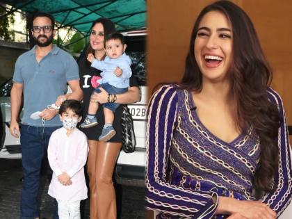 when sara ali khan taunts his father saif ali khan after having his fourth child | अब्बा आप...; सैफ अली खान 50 व्या वर्षी चौथ्यांदा बाप झाला अन् लेकीने टोमणा मारला..!!