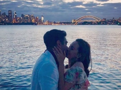 saaho actress evelyn sharma gets engaged to australian doctor | ‘साहो’ची ही अभिनेत्री आहे ऑस्ट्रेलियन डॉक्टरच्या प्रेमात; गुपचूप उरकला साखरपुडा 
