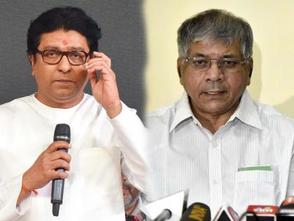 If Raj Thackeray takes the right political steps, 4-5 MNS corporators will be seen in all the Municipal Corporations- Prakash Ambedkar | प्रकाश आंबेडकरांनी वर्तवलं मनसेचं भविष्य; भोंग्याचा झाला फायदा, महापालिकेत मिळेल यश