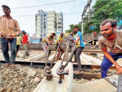 MahamegaBlock is the ‘mega’ hall of passengers; Huge inconvenience due to schedule failure | महामेगाब्लॉकमुळे प्रवाशांचे ‘मेगा’हाल; वेळापत्रक बिघडल्याने प्रचंड गैरसोय