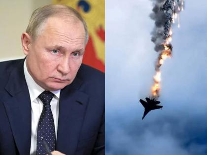 Russia Ukraine War: Vladimir Putin's troops shoot down his own fighter jets; Britain's intelligence agency claims | Russia Ukraine War: पुतीन यांच्यासोबत धोका, सैन्याने त्यांचेच लढाऊ विमान पाडले; ब्रिटनच्या गुप्तचर संस्थेचा दावा