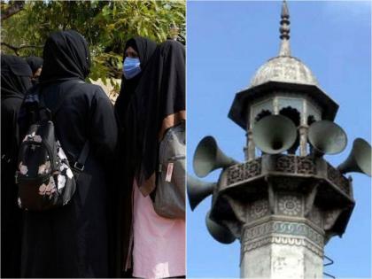 Hijab halal ajaan and now meat shop close issue Politics ignited from Karnataka to Maharashtra and Delhi | हिजाब, हलाल, अजान अन् आता दुकान...; कर्नाटकपासून महाराष्ट्र-दिल्लीपर्यंत राजकारण पेटलं