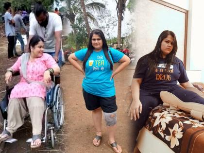 Sundara Manamdhye Bharali actress Akshya Naik post about her enjury | -आणि 27 सेकंदात माझं आयुष्य..., ‘सुंदरा मनामध्ये भरली’ फेम अक्षया नाईकची दुखापतीनंतर अशी झालीये अवस्था