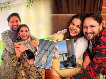 marathi actor siddharth chandekar and mitali mayekar new home in mumbai | Siddharth Chandekar : सिद्धार्थ-मितालीचं दोघांनी सजवलेलं सुंदर घर, हा VIDEO पाहून तुम्ही प्रेमात पडाल