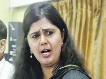 Pankaja Munde's ministery caught in BJP rules Vidhan Sabha Election 2019 | भाजपच्या नियमांच्या कोंडीत अडकणार पंकजा मुंडेंचं मंत्रीपद !