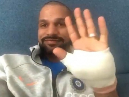 ICC World Cup 2019: Shikhar Dhawan became emotional after leaving the World Cup, writing a special message ... | ICC World Cup 2019: विश्वचषकातून बाहेर पडल्यावर धवन झाला भावुक, लिहिला खास संदेश...