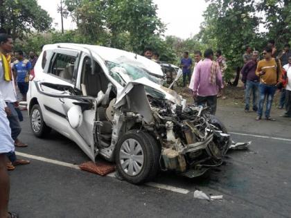 Accident in Gadchiroli district; One killed two serious | गडचिरोली जिल्ह्यात अपघात; एक ठार दोन गंभीर