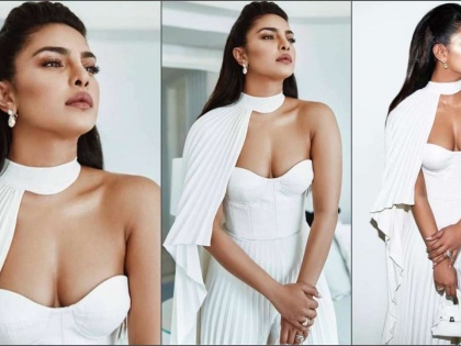 Cannes 2019: priyanka chopra cannes debut in white outfit look inspired by lady diana | Cannes 2019: प्रियंका चोप्राच्या या लूकचे लेडी डायनाशी काय आहे कनेक्शन?